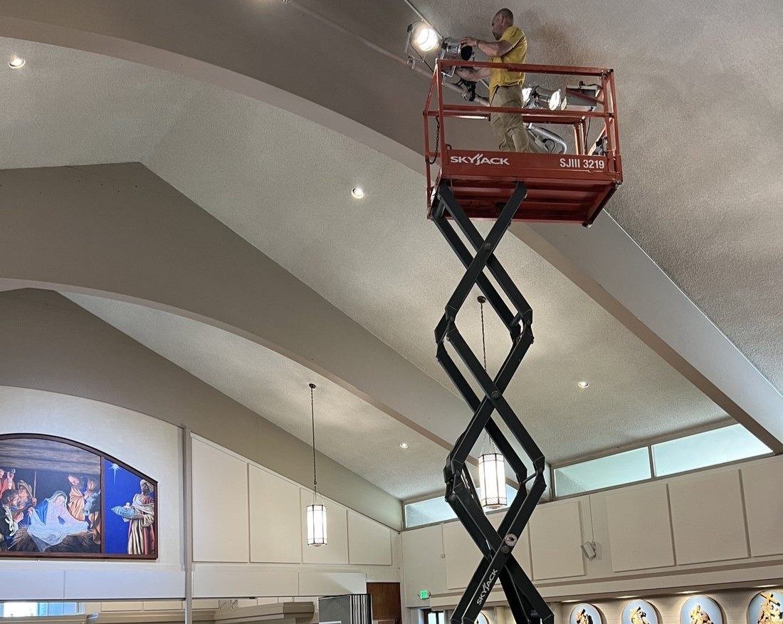 Commercial electrical services by Coastal Breeze Electric on the Central Coast