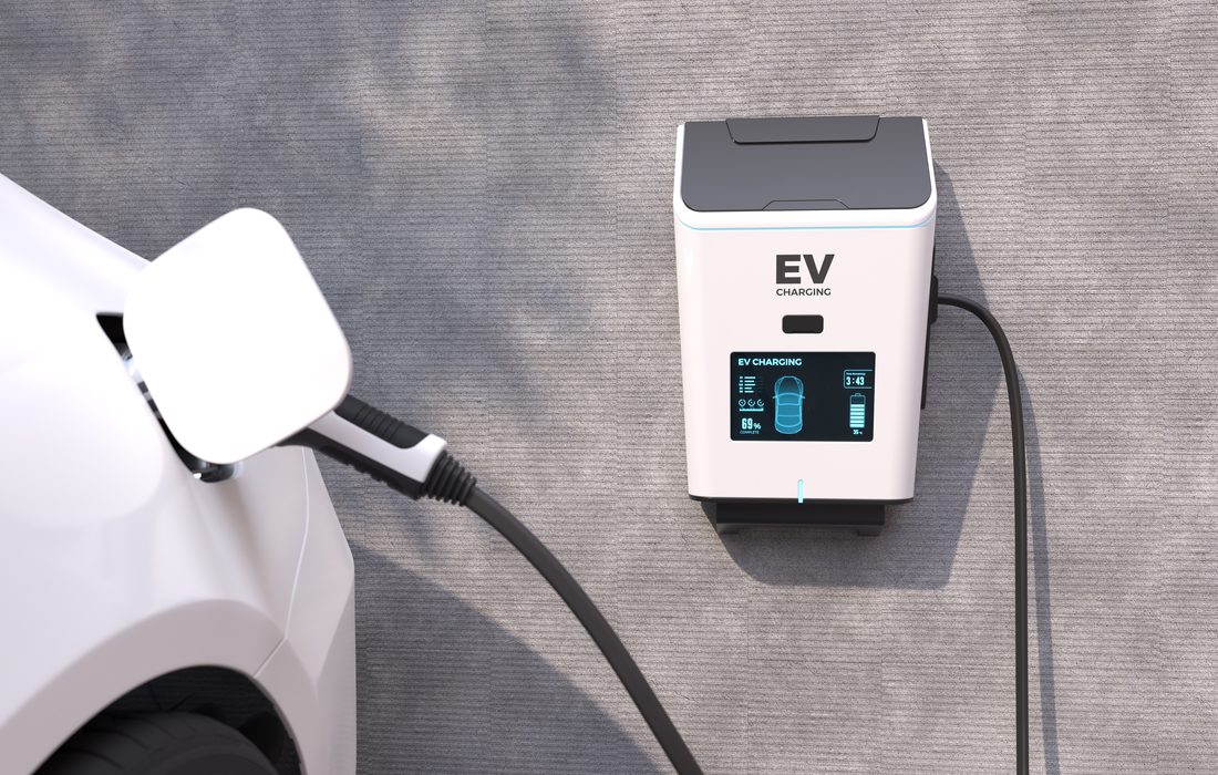 Electrical panel upgrade and EV charger installation by Coastal Breeze Electric